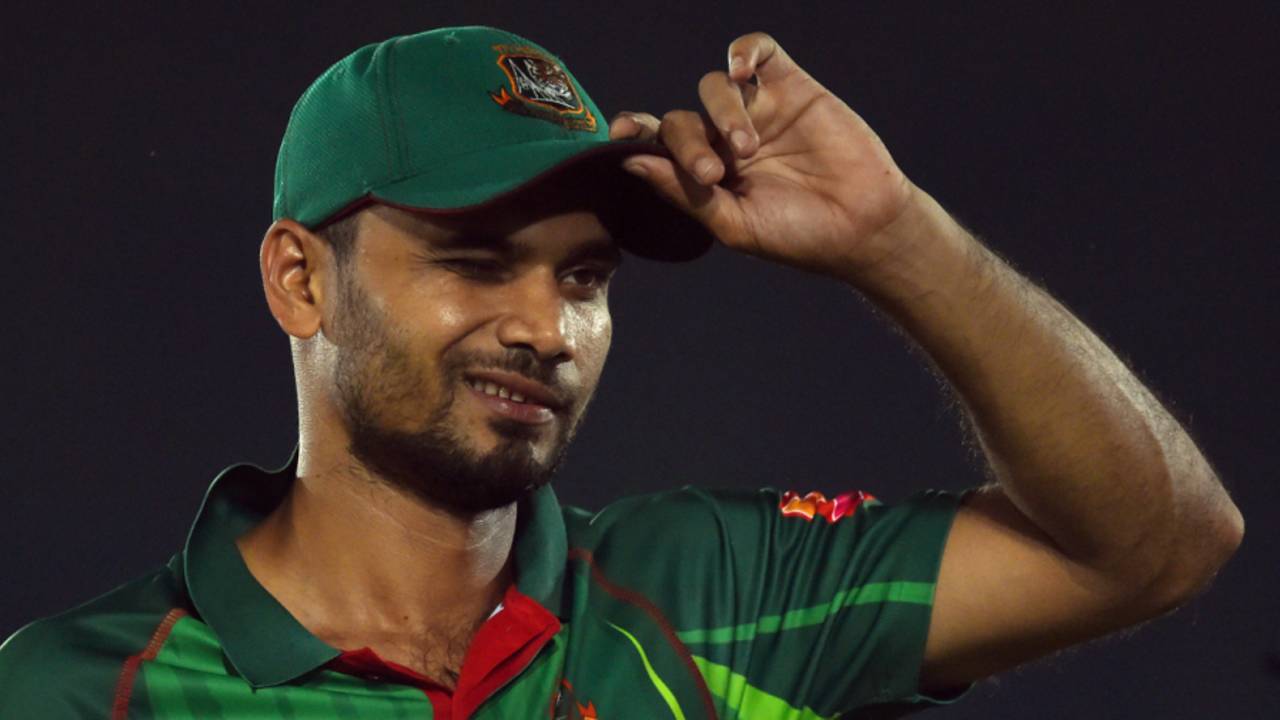 Mashrafe Mortaza reacts in the field, Sri Lanka v Bangladesh, 1st ODI, Dambulla, March 25, 2017