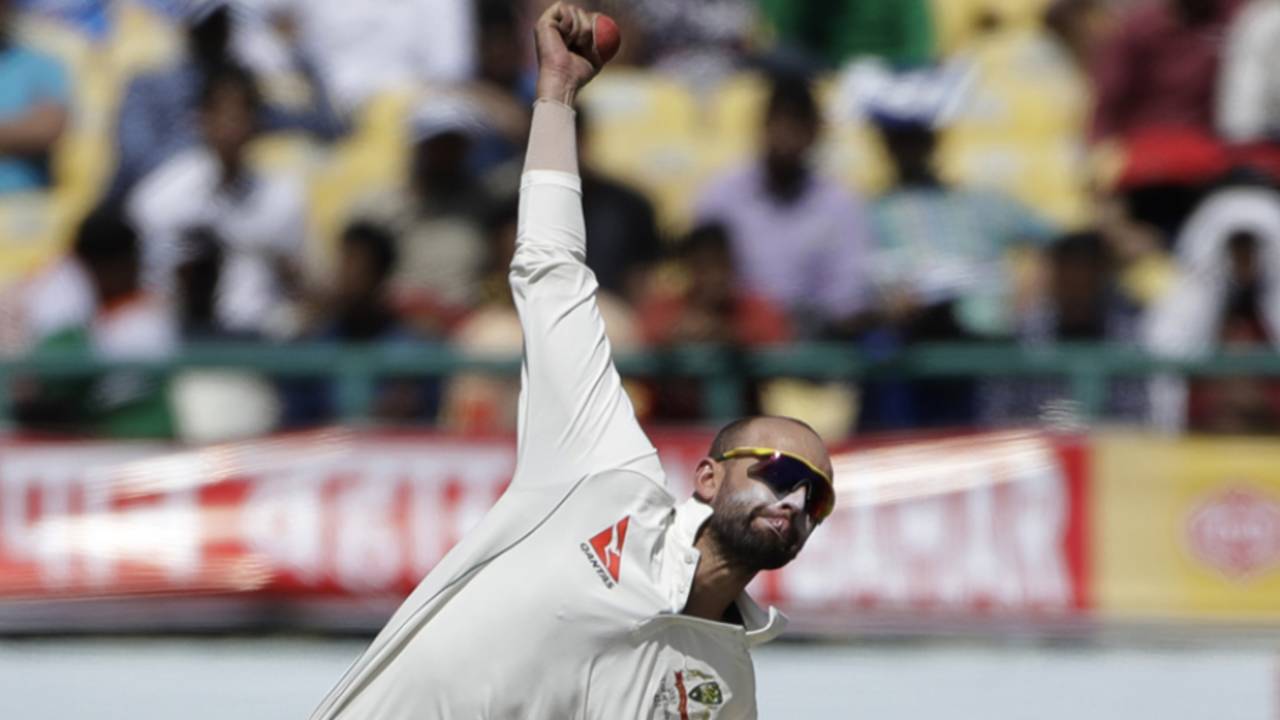 Nathan Lyon will have his first experience of county cricket&nbsp;&nbsp;&bull;&nbsp;&nbsp;Associated Press