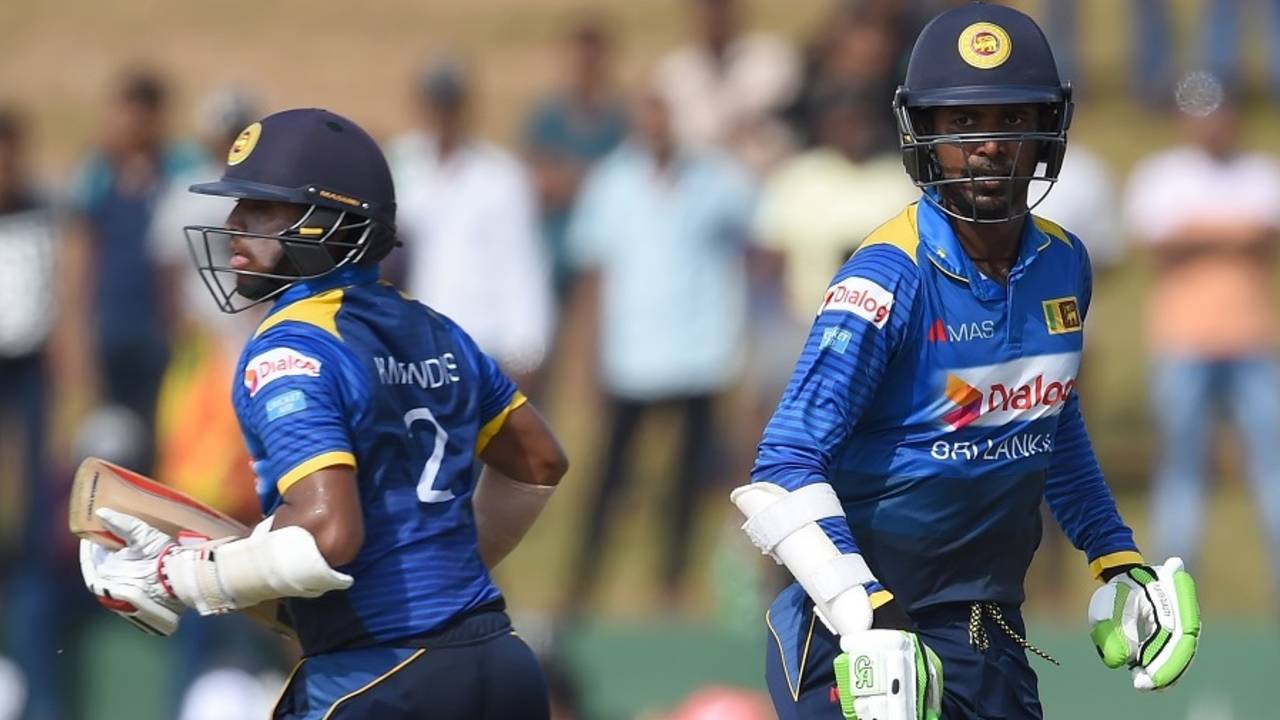 Kusal Mendis and Upul Tharanga put on 111 for the second wicket&nbsp;&nbsp;&bull;&nbsp;&nbsp;AFP