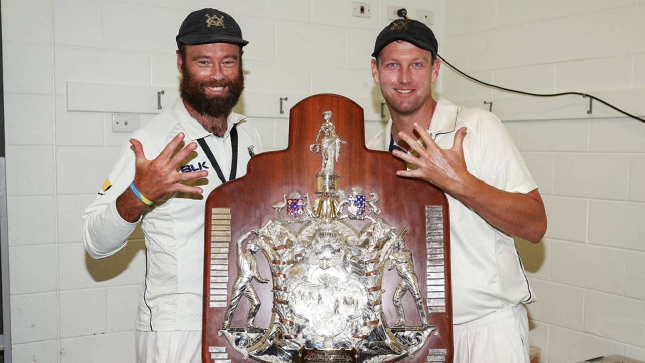 Rob Quiney (left) was a fixture of Victoria's squad over the past decade, winning five Sheffield Shield titles&nbsp;&nbsp;&bull;&nbsp;&nbsp;Getty Images