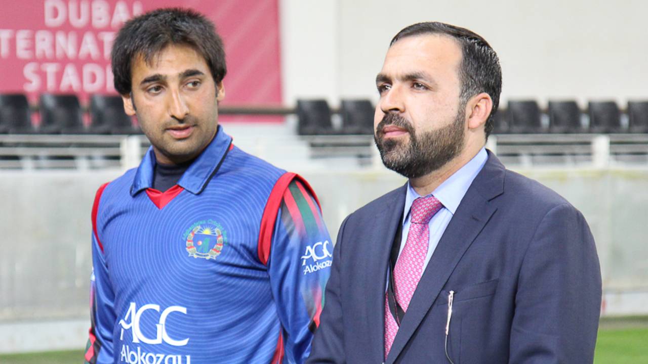 ACB chairman Atif Mashal (right) has said the mass restructuring of the board's staff was a necessary step towards board reforms&nbsp;&nbsp;&bull;&nbsp;&nbsp;Peter Della Penna