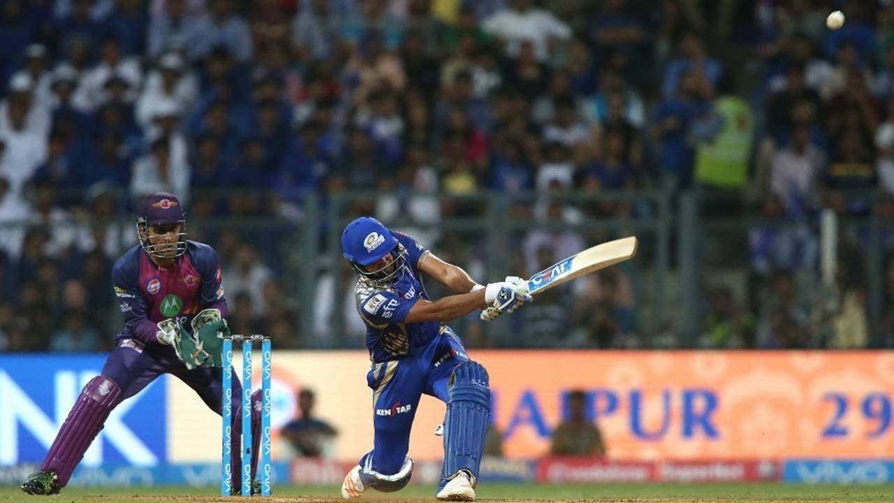 Rohit Sharma scored more runs against Rising Pune Supergiant on Monday than he had in Mumbai's first seven games combined&nbsp;&nbsp;&bull;&nbsp;&nbsp;BCCI