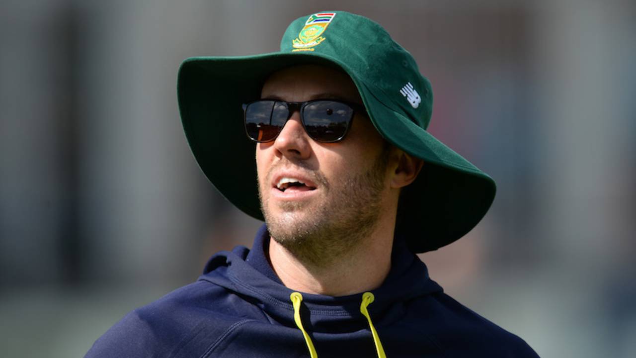 AB de Villiers sat out of the second warm-up game too, Northamptonshire v South Africans, Northampton, May 21, 2017