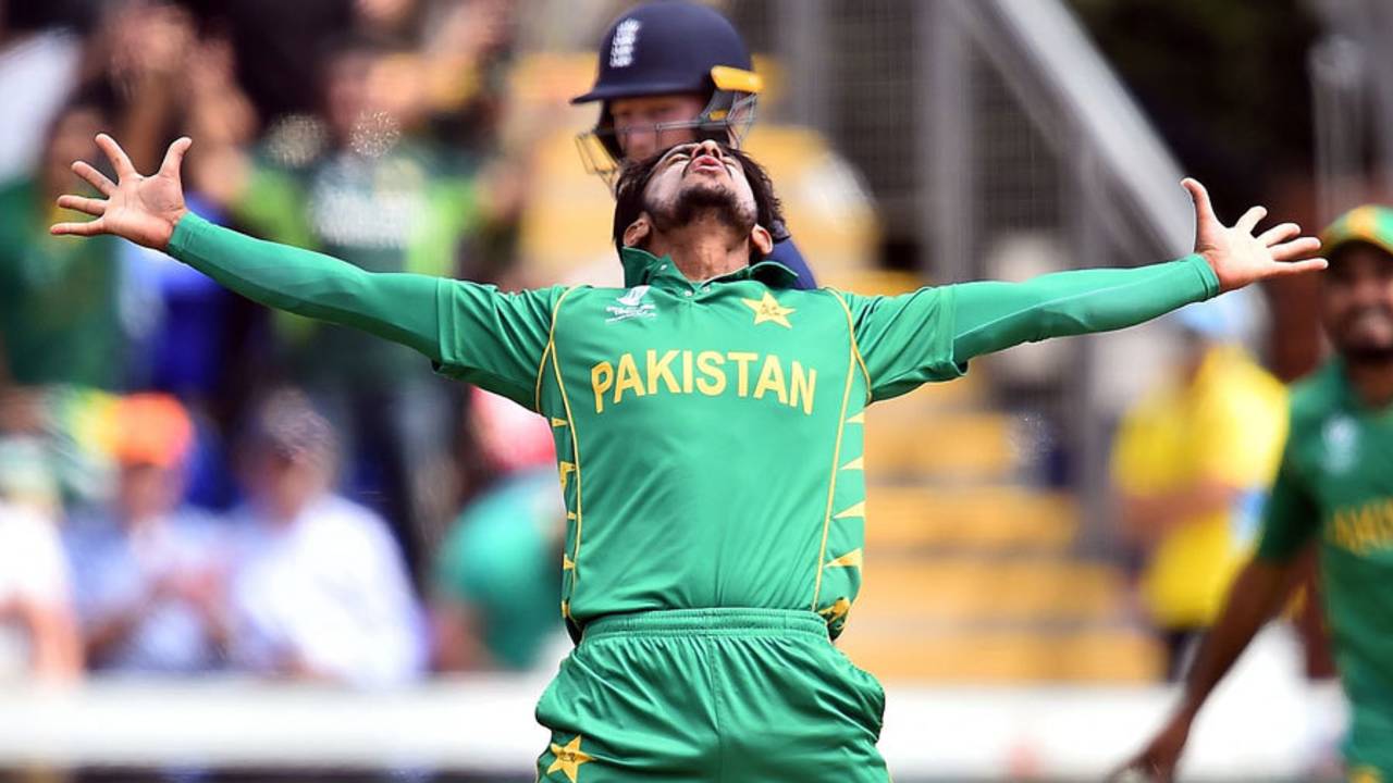 Hasan Ali has emerged from relative obscurity to play a starring role for Pakistan in the Champions Trophy&nbsp;&nbsp;&bull;&nbsp;&nbsp;Getty Images