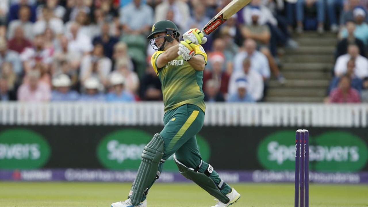 JJ Smuts struck some meaty blows in his 45, England v South Africa, 2nd T20I, Taunton, June 23, 2017