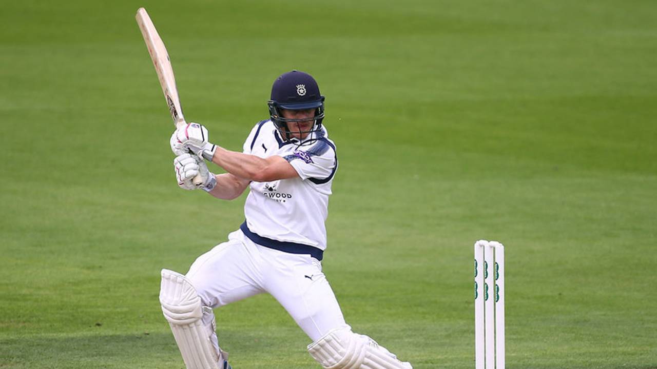 Jimmy Adams continued Hampshire's opening-day dominance, Surrey v Hampshire, Specsavers County Championship, Division One, Kia Oval, July 3, 2017