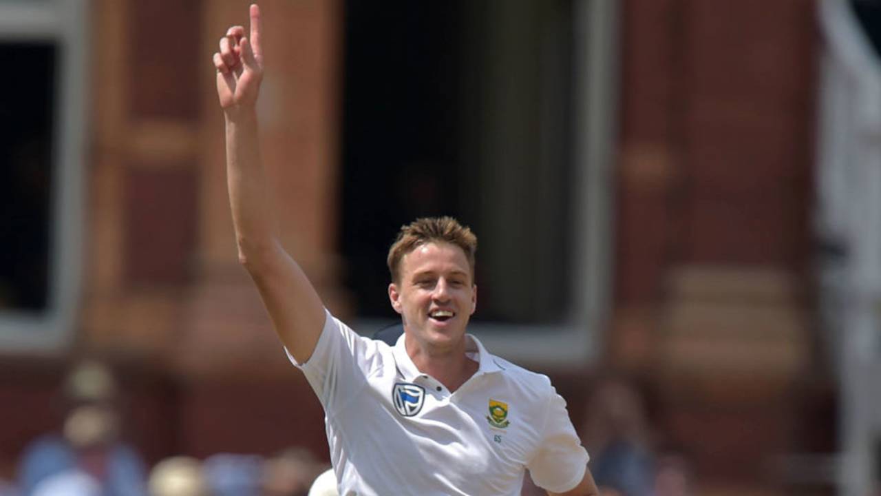 Morne Morkel celebrates a wicket, England v South Africa, 1st Investec Test, Lord's, 4th day, July 9, 2017