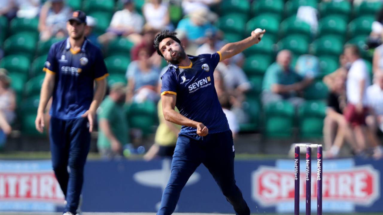 Mohammad Amir suffered punishment, Kent v Essex, NatWest Blast, South Group, Beckenham, July 9, 2017