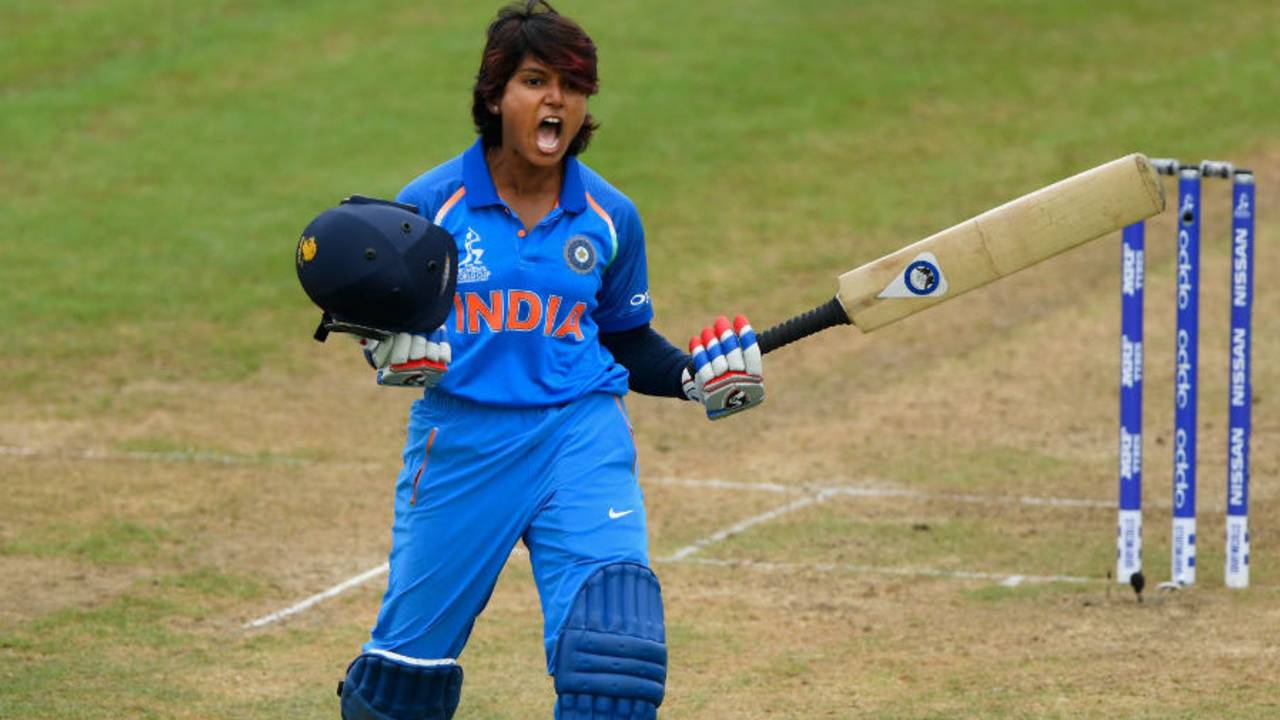 Punam Raut kicked on to bring up her maiden World Cup ton, Australia v India, Women's World Cup, Bristol, July 12, 2017