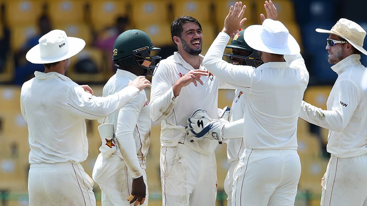 Zimbabwe are eyeing an opportunity to take a first-innings lead thanks to their captain Graeme Cremer's work&nbsp;&nbsp;&bull;&nbsp;&nbsp;AFP