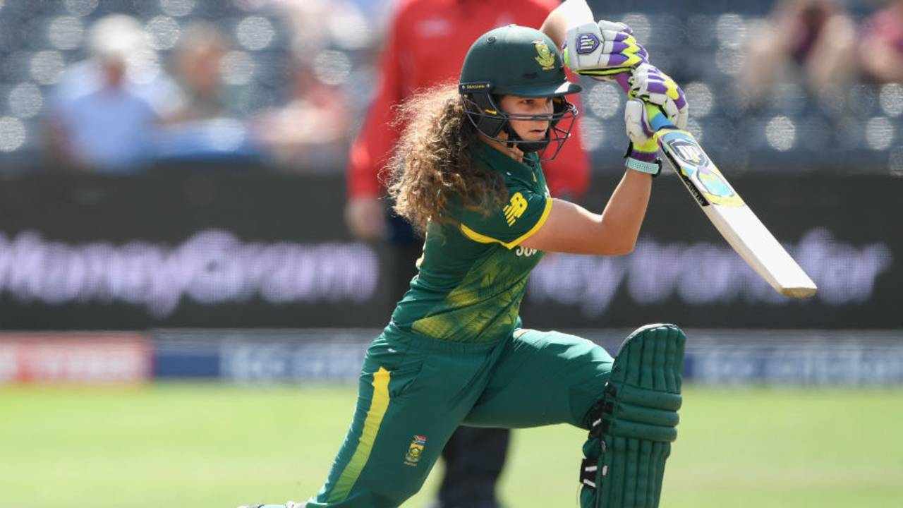 Laura Wolvaardt plays a picture-perfect cover drive&nbsp;&nbsp;&bull;&nbsp;&nbsp;Getty Images