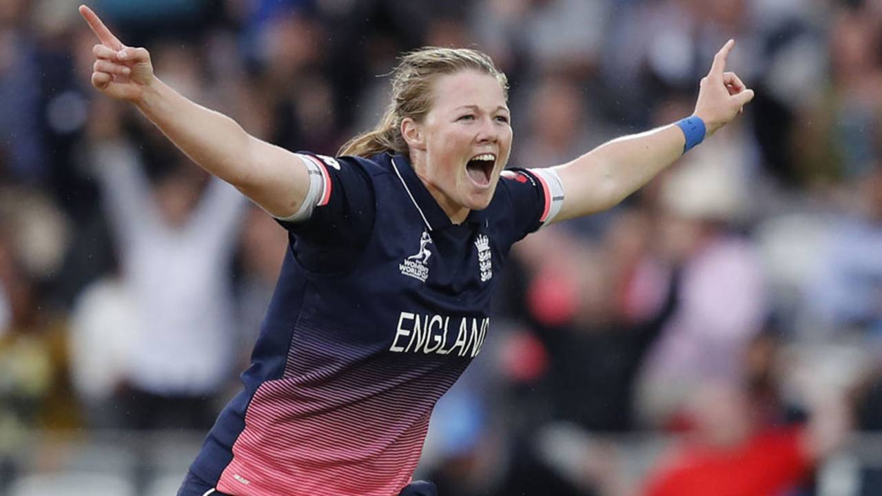 Anya Shrubsole's six-for secured England's World Cup on home soil in 2017&nbsp;&nbsp;&bull;&nbsp;&nbsp;Getty Images