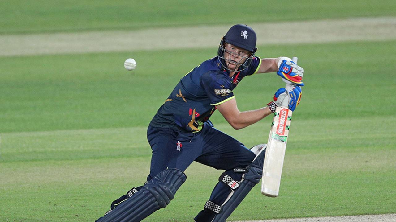 Sam Billings in action for Kent, Kent v Gloucestershire, NatWest Blast, South Group, Canterbury, July 17, 2017