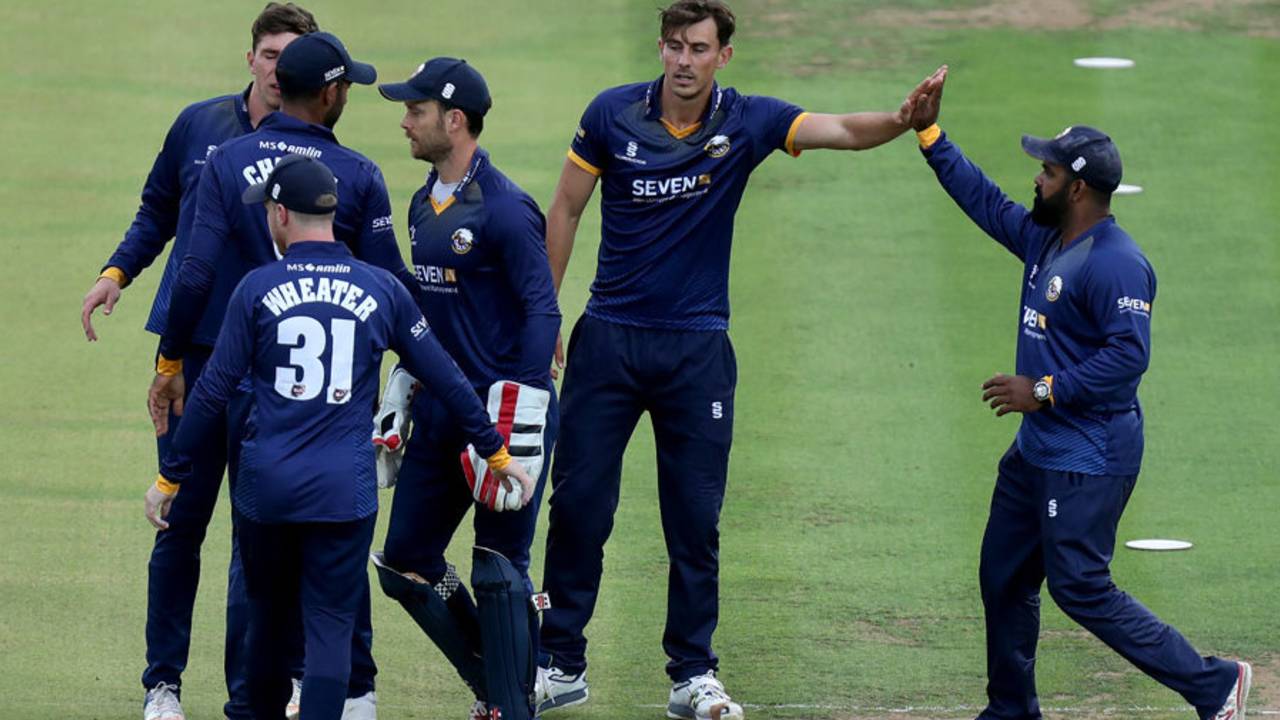 Matt Dixon took a wicket with his first ball, Middlesex v Essex, NatWest T20 Blast, South Group, Lord's, July 27, 2017