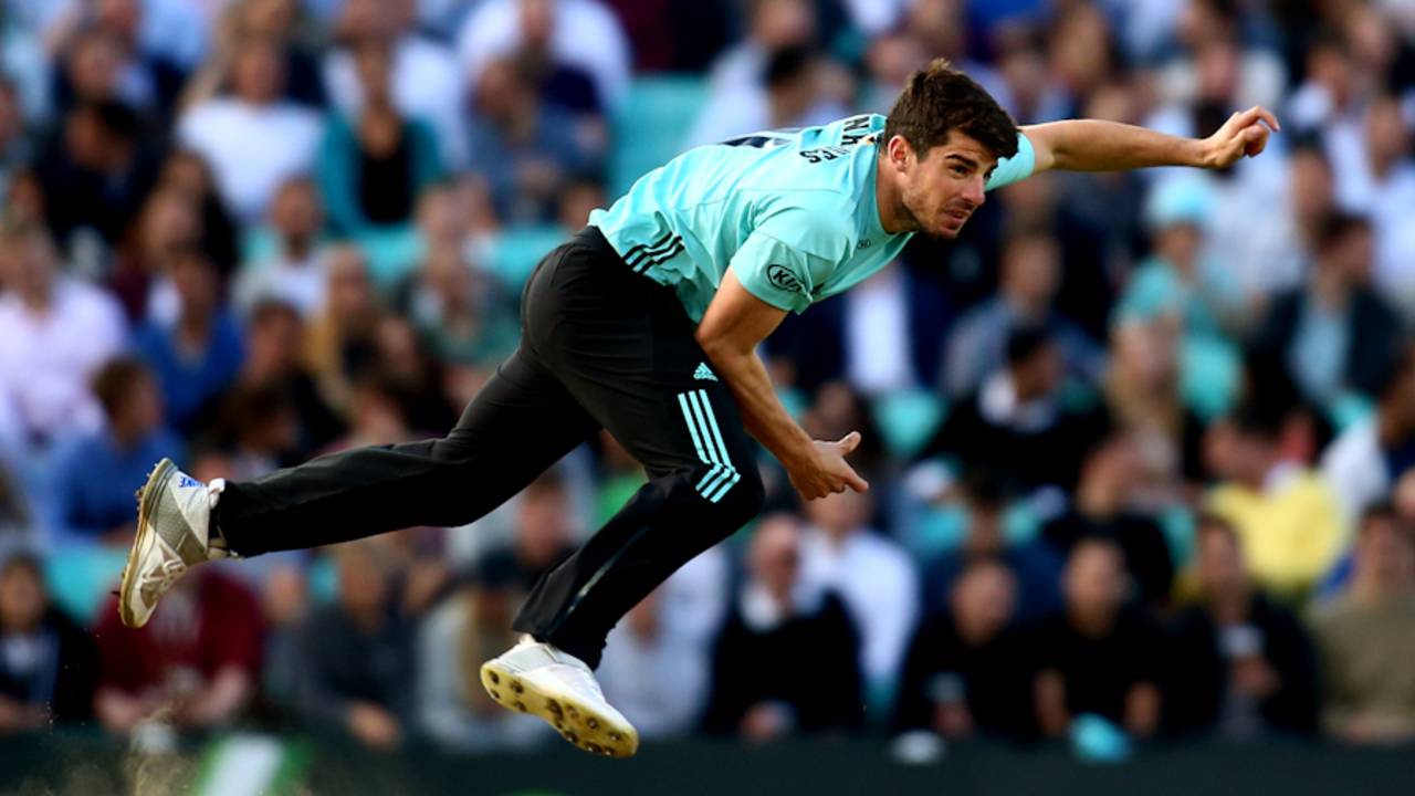 Moises Henriques is back in action for Surrey, Surrey v Glamorgan, NatWest Blast, South Group, Kia Oval, August 4, 2017