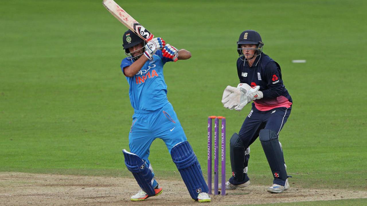 Himanshu Rana clips to leg, England U19 v India U19, 2nd Youth ODI, Canterbury, August 9, 2017