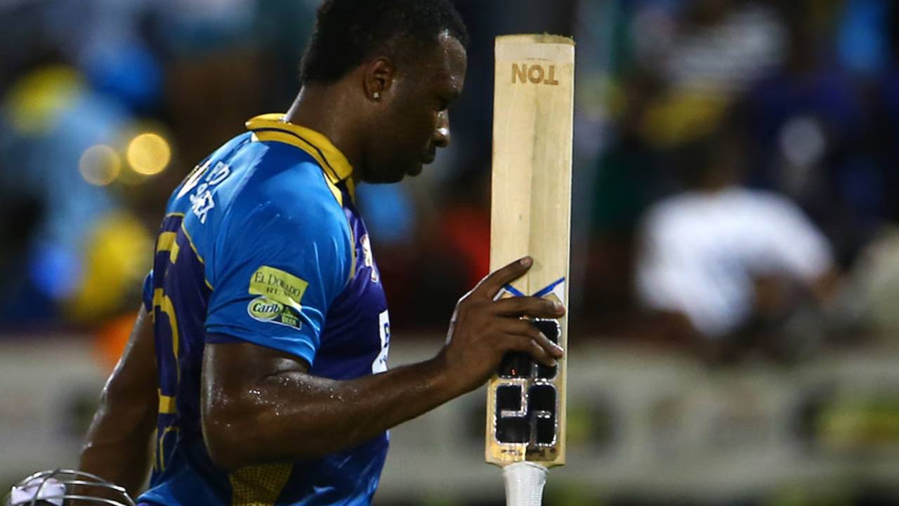 Kieron Pollard said he and Evin Lewis laughed off the incident after the game&nbsp;&nbsp;&bull;&nbsp;&nbsp;Getty Images