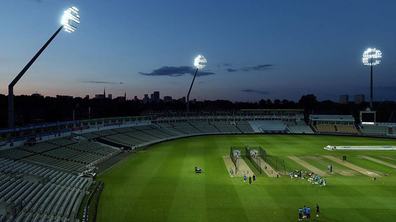 West Indies training under lights at Edgbaston&nbsp;&nbsp;&bull;&nbsp;&nbsp;Getty Images
