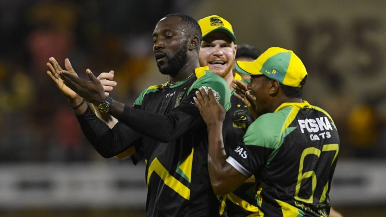 Kesrick Williams adds another name in the book, Jamaica Tallawahs v Amazon Guyana Warriors, CPL 2017, Providence, August 17, 2017