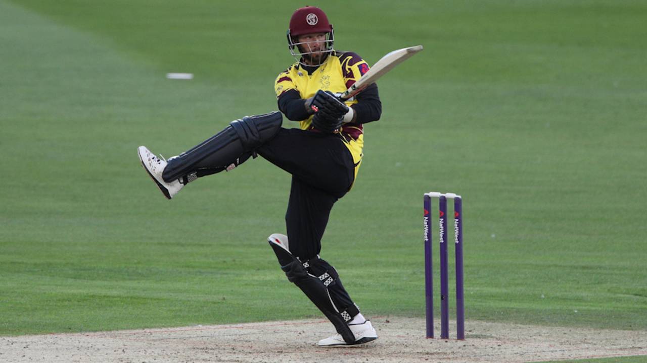 Peter Trego on the attack for Somerset&nbsp;&nbsp;&bull;&nbsp;&nbsp;Getty Images