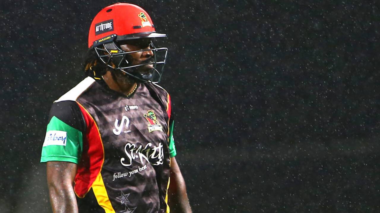 Chris Gayle had captained the St Kitts & Nevis Patriots to the final in CPL 2017&nbsp;&nbsp;&bull;&nbsp;&nbsp;Ashley Allen - CPL T20 / Getty