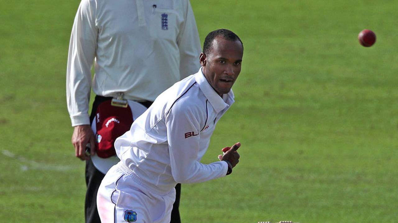 Kraigg Brathwaite has taken 12 wickets in his Test career, including a six-wicket haul&nbsp;&nbsp;&bull;&nbsp;&nbsp;Getty Images