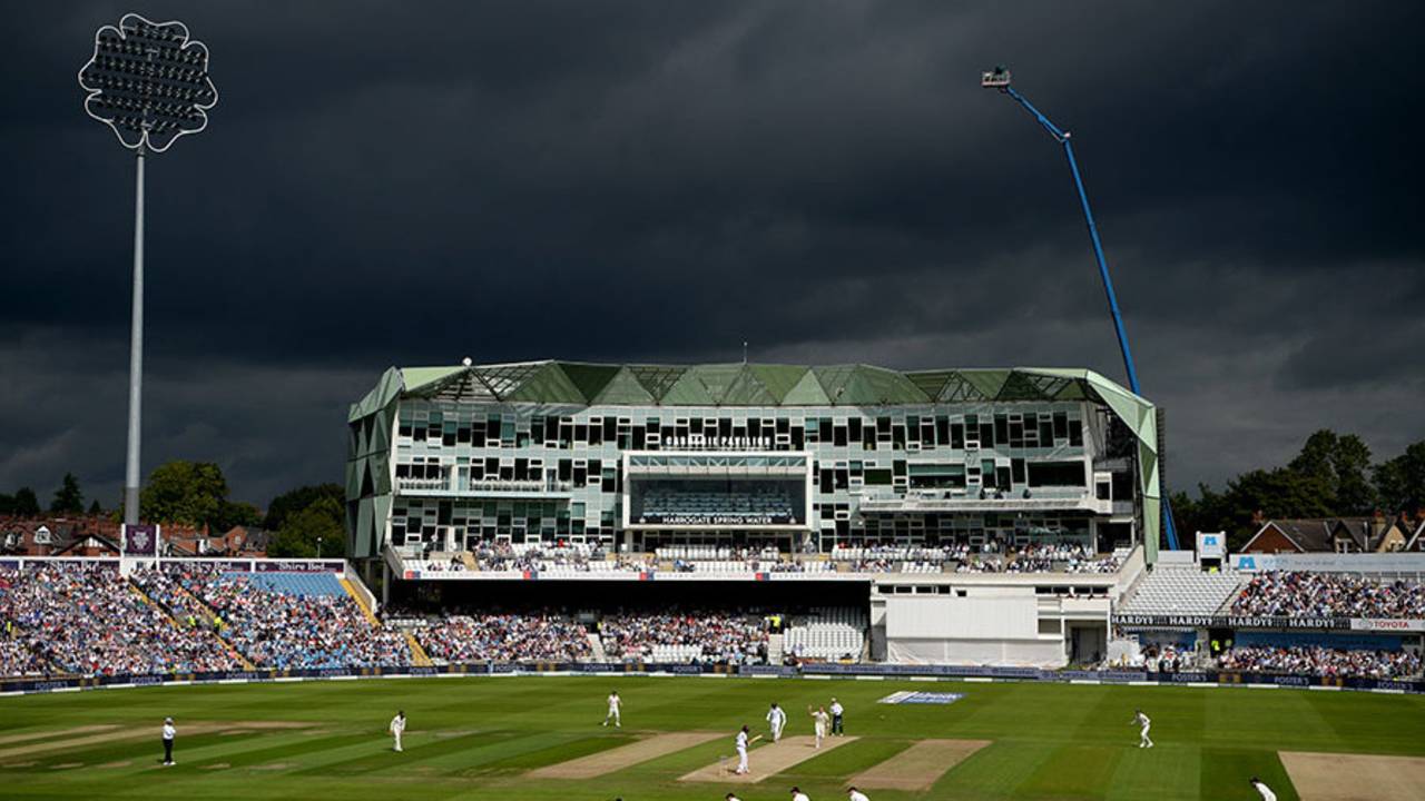 Storm clouds gather ominously at Headingley&nbsp;&nbsp;&bull;&nbsp;&nbsp;Getty Images