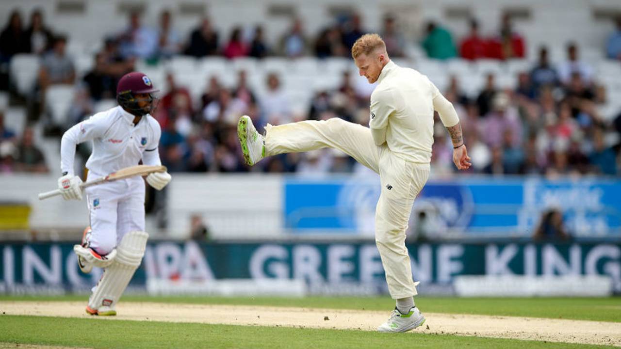 Ben Stokes endured a frustrating morning, England v West Indies, 2nd Investec Test, Headingley, 2nd day, August 26, 2017