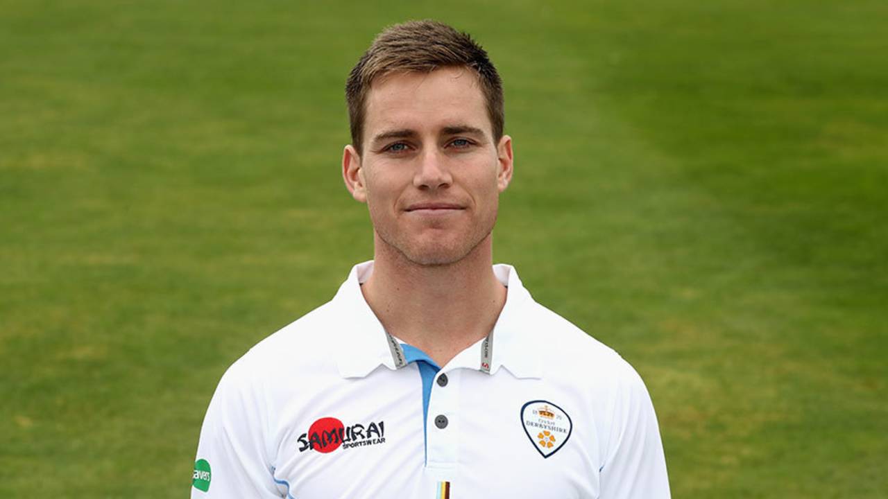Luis Reece stood firm for Derbyshire