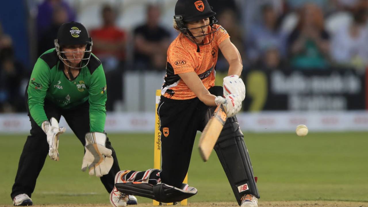 Charlotte Edwards struck some late blows, Southern Vipers v Western Storm, Kia Super League final, Hove, September 1, 2017