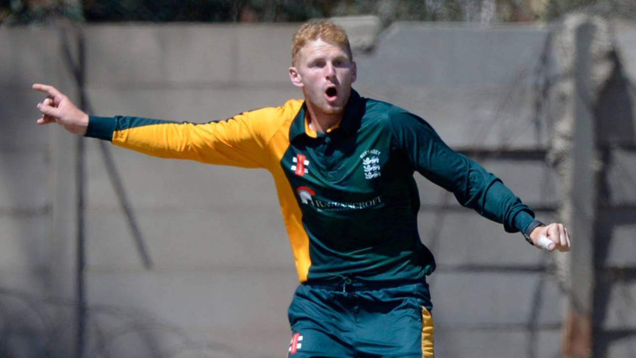 David Hooper appeals, Cayman Islands v Guernsey, ICC WCL Division 5, Group A, Benoni, September 4, 2017