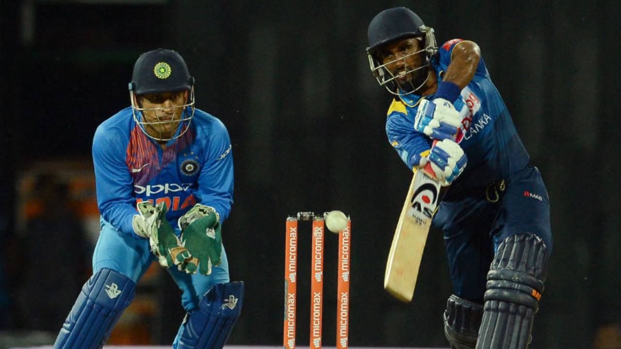 Ashan Priyanjan held the lower order together, Sri Lanka v India, one-off T20I, Colombo, September 6, 2017