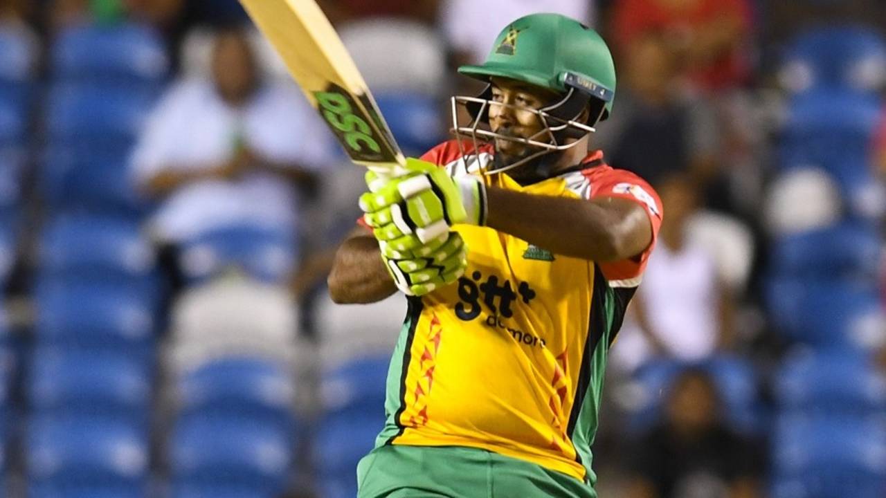 Gajanand Singh powered Warriors to a strong finish, Guyana Amazon Warriors v Trinbago Knight Riders, CPL 2017, 2nd Qualifier, Trinidad, September 7, 2017
