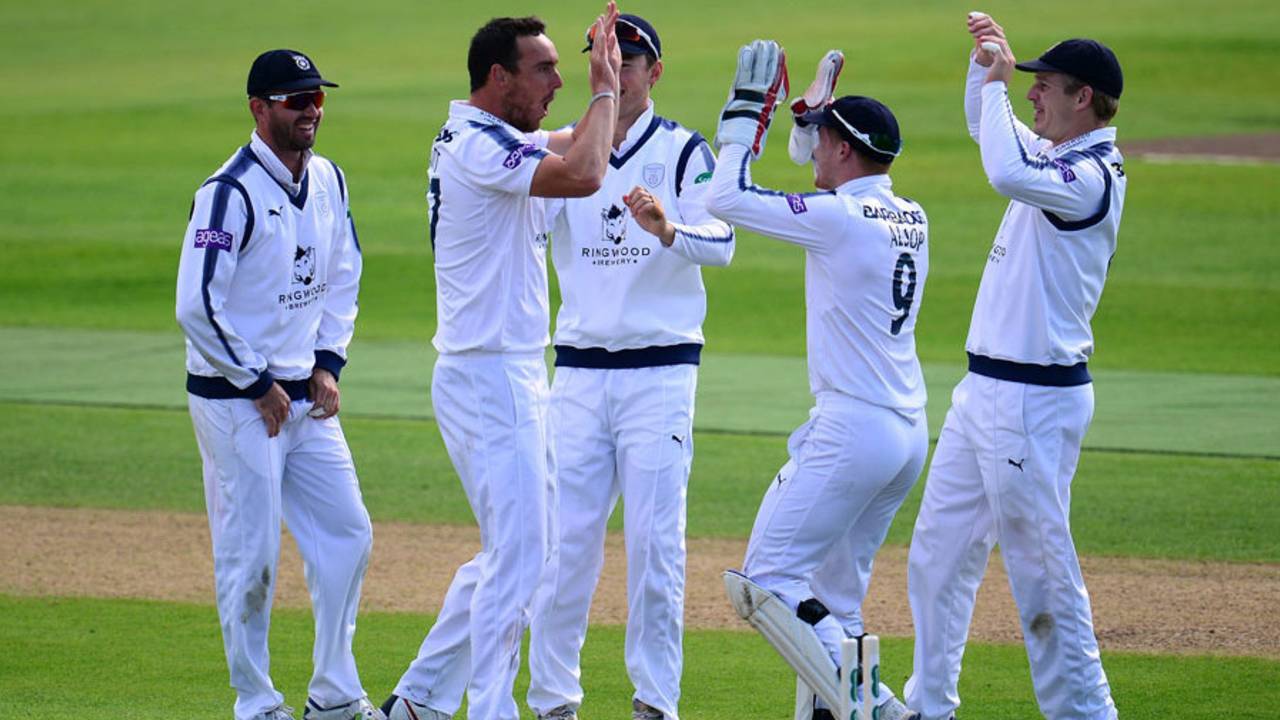 Kyle Abbott claimed a six-wicket haul, Hampshire v Essex, County Championship, Division One, Ageas Bowl, 2nd day, September 20, 2017