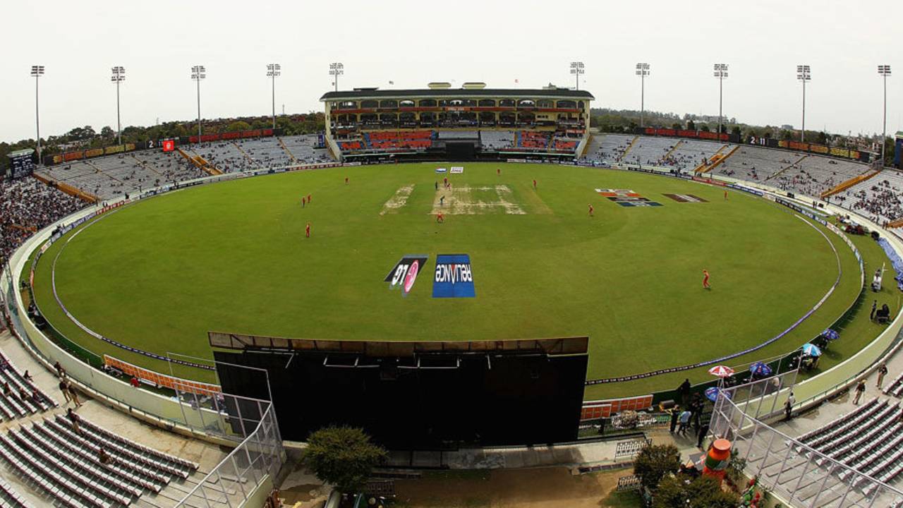 A view of the Punjab Cricket Association Stadium
