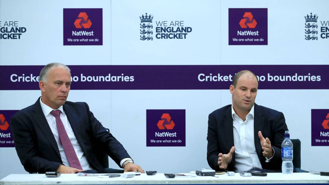 James Whitaker and Andrew Strauss were at England's Ashes squad unveiling