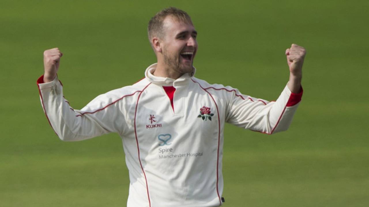 Liam Livingstone claimed a maiden five-wicket haul, Lancashire v Surrey, Specsavers Championship, Division One, Old Trafford, 3rd day, September 27, 2017
