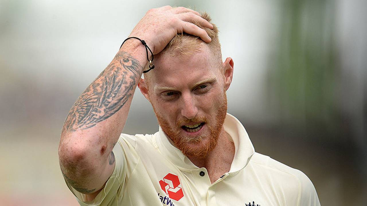 Ben Stokes in action for England, England v West Indies, third Test, September 7, 2017