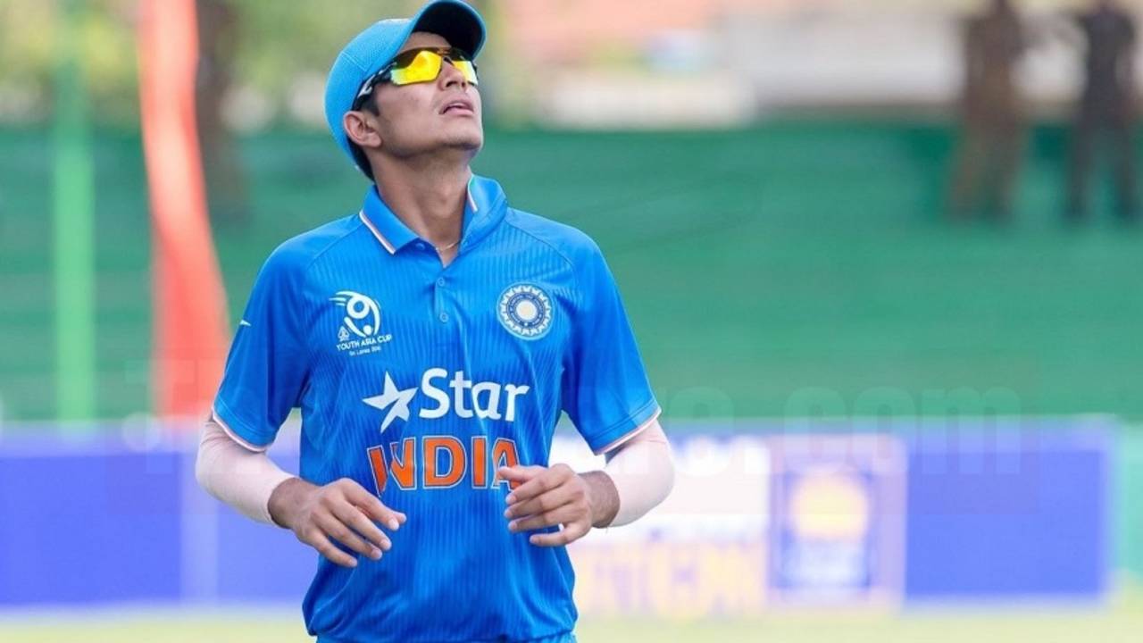 Shubman Gill top scored for India U-19 during the one-dayers in England, October 3, 2017