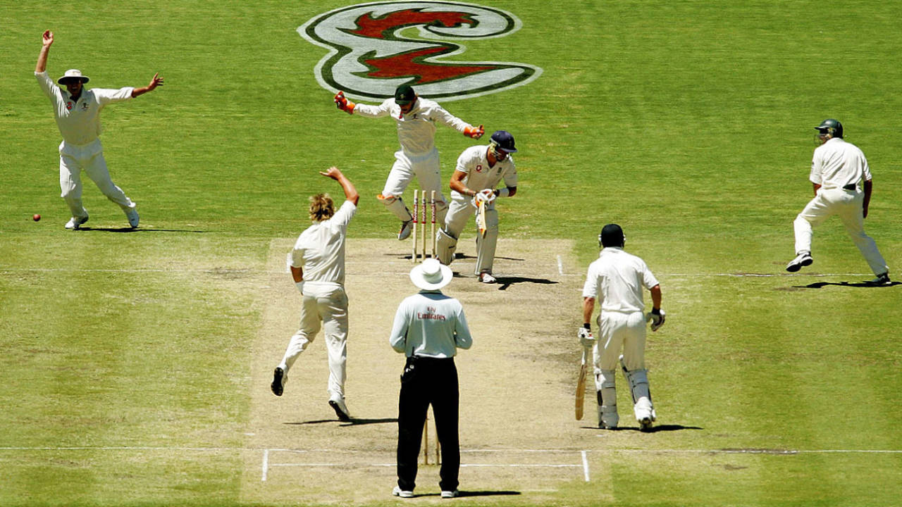 Bowled around the legs? They said it would never happen (well, KP did at any rate)&nbsp;&nbsp;&bull;&nbsp;&nbsp;Getty Images