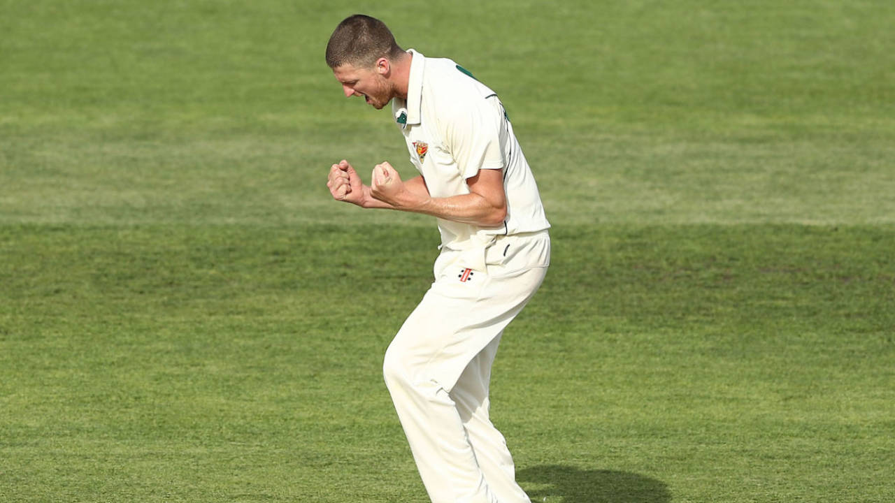 Jackson Bird is pumped after taking a wicket&nbsp;&nbsp;&bull;&nbsp;&nbsp;Getty Images