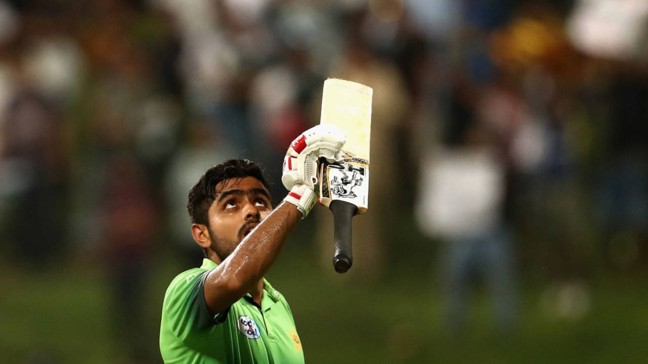 Old hat: Babar Azam after his seventh ODI hundred in 13 months&nbsp;&nbsp;&bull;&nbsp;&nbsp;Getty Images