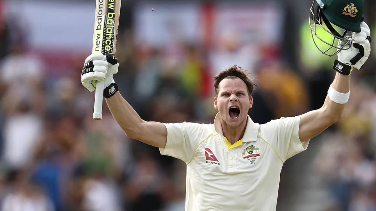 Steven Smith brought up his second double-century in the Ashes&nbsp;&nbsp;&bull;&nbsp;&nbsp;Getty Images