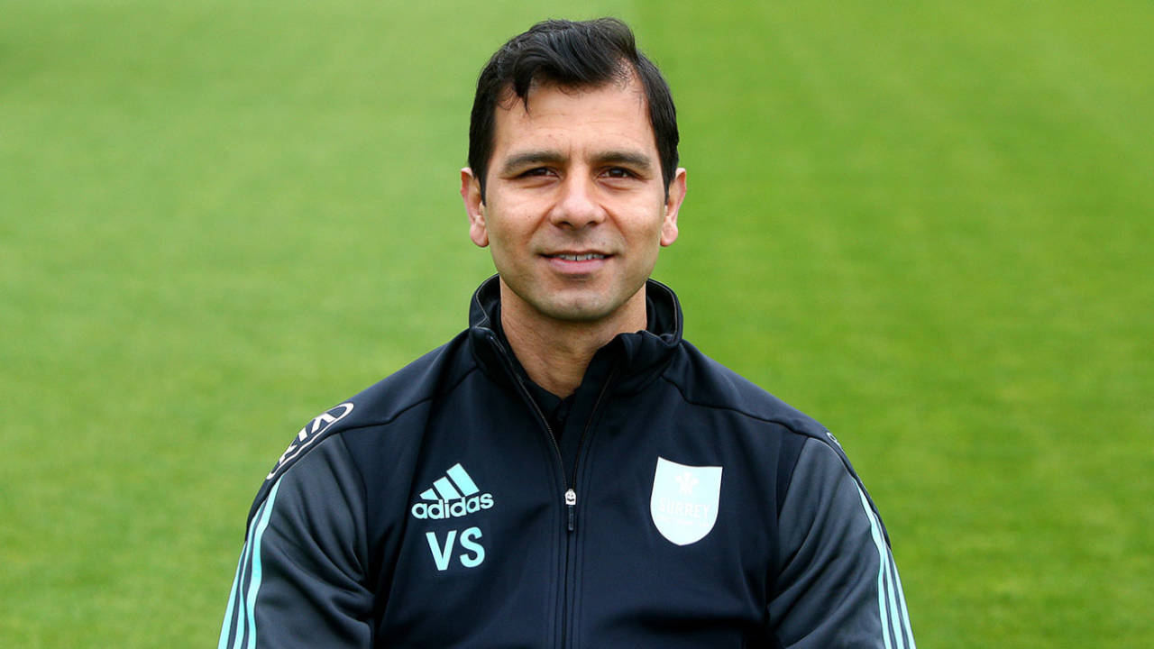 Vikram Solanki is currently on the coaching staff with Surrey, April 3, 2017