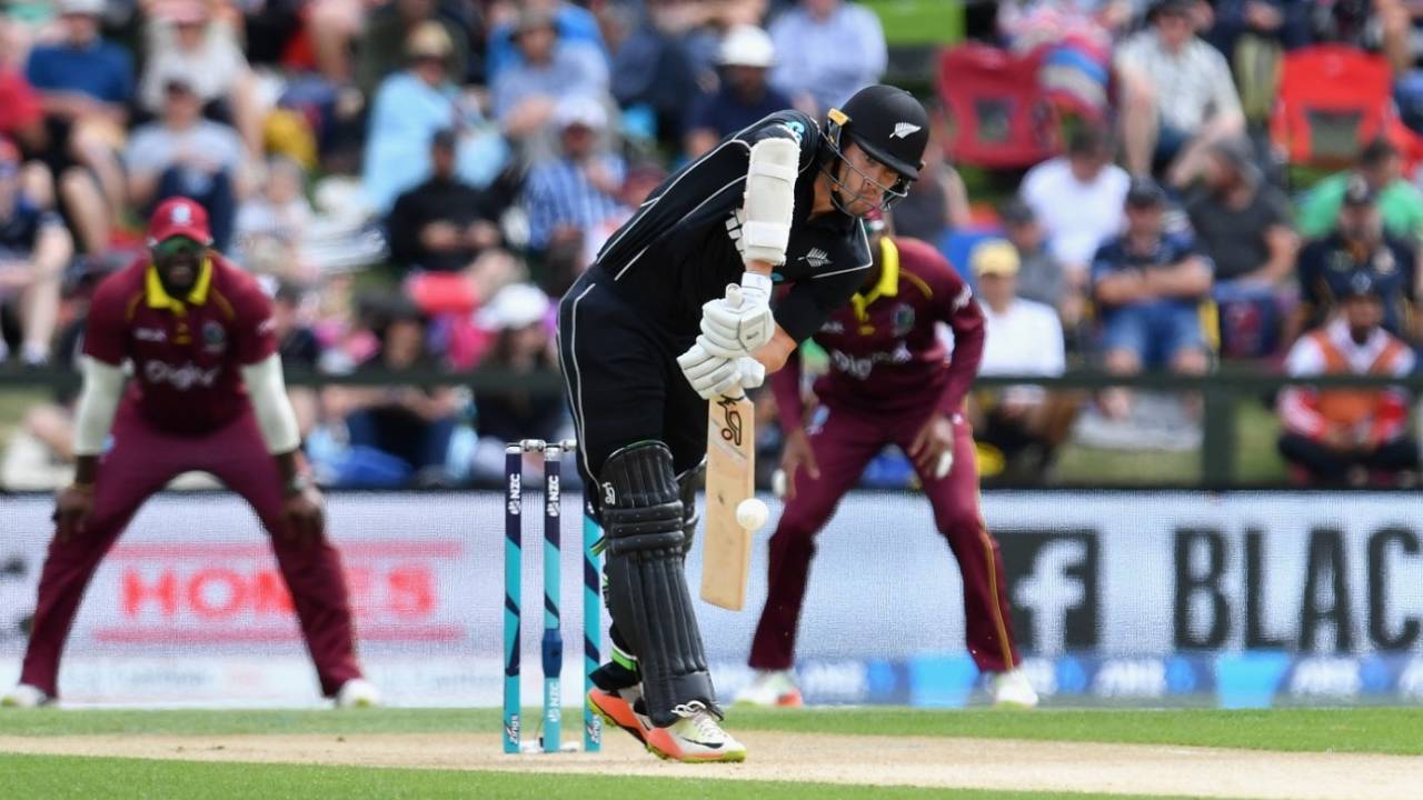 George Worker struck his second consecutive fifty, New Zealand v West Indies, 2nd ODI, Christchurch, December 23, 2017