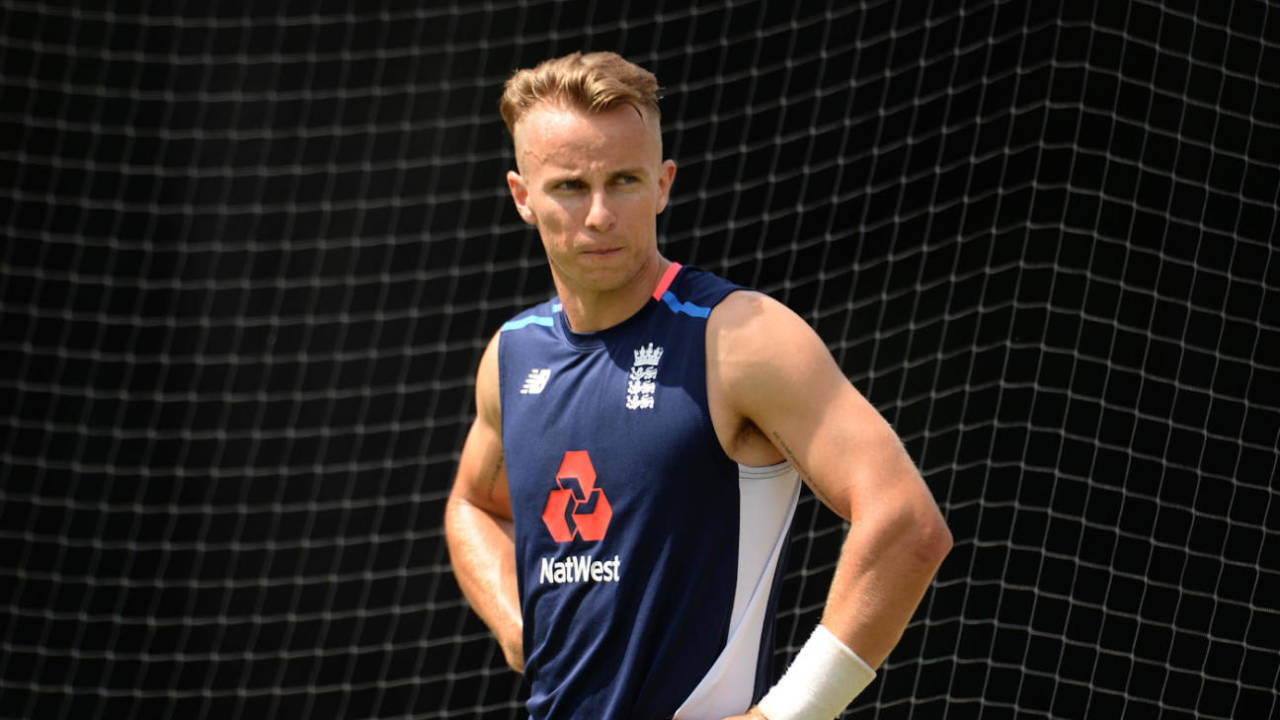 Tom Curran nets for England ahead of a potential Test debut at the MCG, Melbourne, December 23, 2017