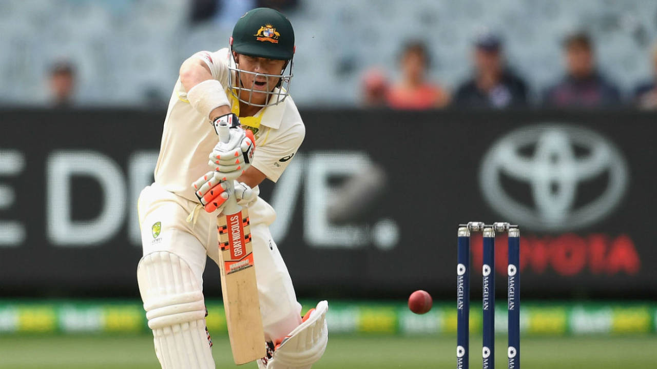 David Warner completed the slowest fifty of his Test career&nbsp;&nbsp;&bull;&nbsp;&nbsp;Getty Images