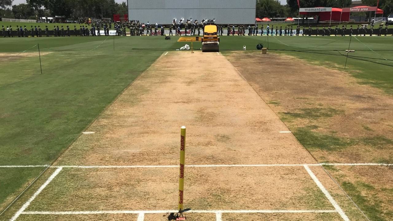 The SuperSport Park strip ahead of the second Test between South Africa and India&nbsp;&nbsp;&bull;&nbsp;&nbsp;Sidharth Monga