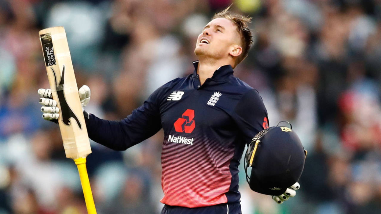 Jason Roy's century came off 92 balls, Australia v England, 1st ODI, Melbourne, January 14, 2018