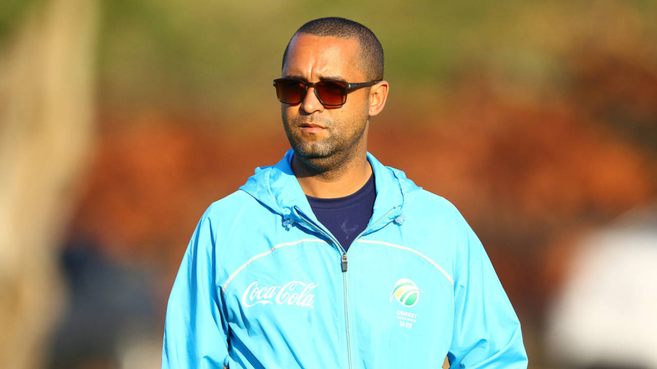 Robin Peterson joined the South Africa Under-19 coaching staff in 2017 as a technical consultant, Mount Maunganui, January 16, 2018